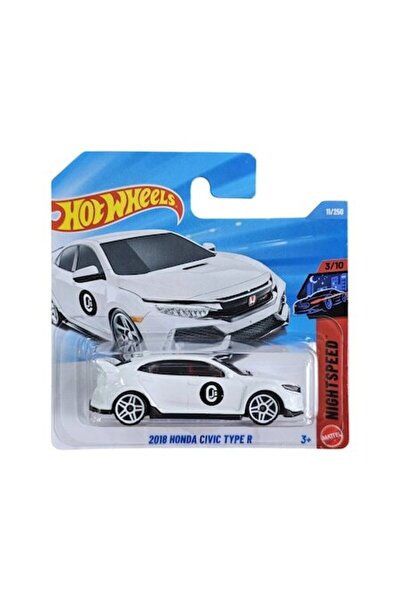 HOT WHEELS Hot Wheels car, Honda Civic Type R, white, scale 1:64