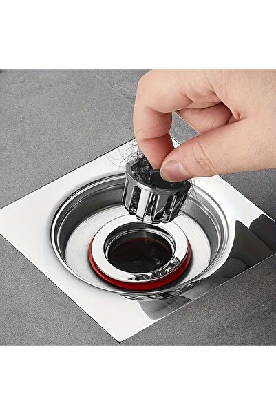 EUROLUXE Gider Tıpası Koku ve Haşere Önleyici | Silikon Gider Kapatıcı | Bany...