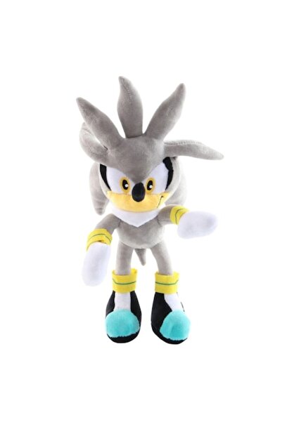 OEM Jucărie de pluș Virtual Trend, Sonic argintiu, 30 cm