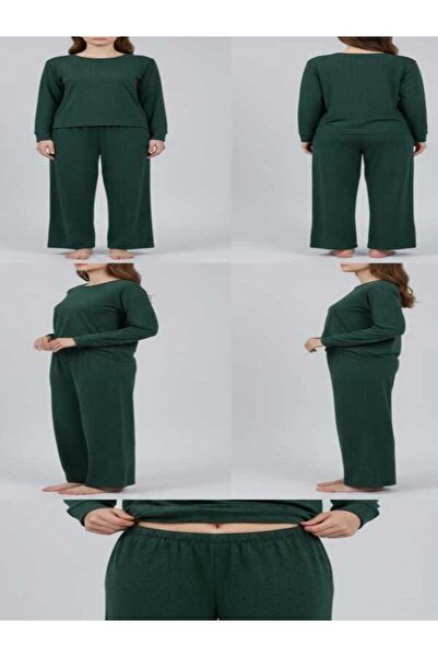 isiltikidsmoda Polka Dots Patterned Cotton Pajama Set - Soft Textured Homewear