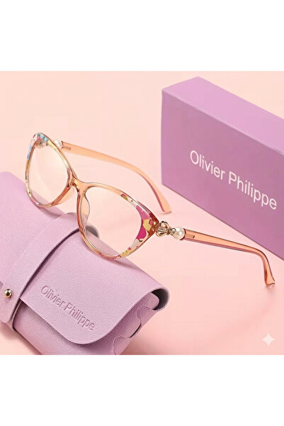 Olivier Philippe Lady Rose Blue Light Protection Glasses