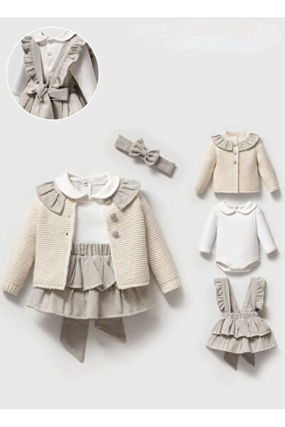 Luna Kids Store Mary Muslin Gilet Dress