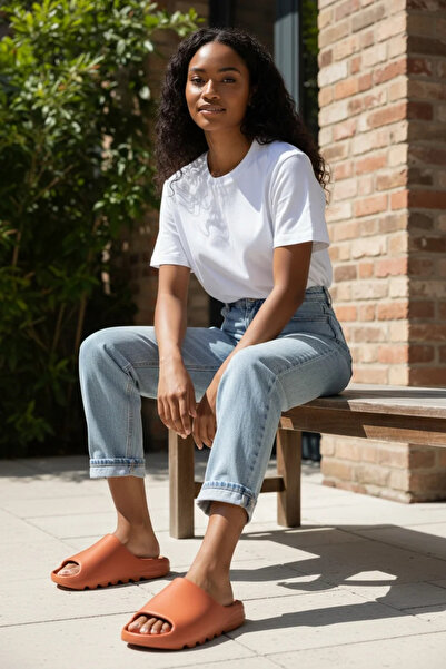 AkınalBella Women's Summer Comfortable Non-Slip Sole Beach, Sea, Pool Slippers