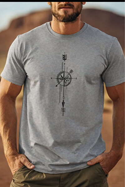 New Shine Compass Printed Unisex T-Shirt