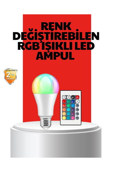 Epilons Rgb Remote Controlled Led Bulb 16 Colors a Quality Original