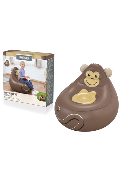 BESTWAY Inflatable armchair Monkey 72 x 72 x 64 cm 75116