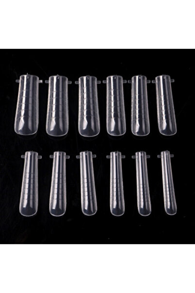 Pink Nails Box of 120 Full Cover Dual Square Tips