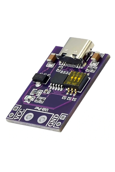 Arduino PD/QC/AFC Hızlı Şarj Adaptöründen Voltaj Tetikleyici / Seçici Modül