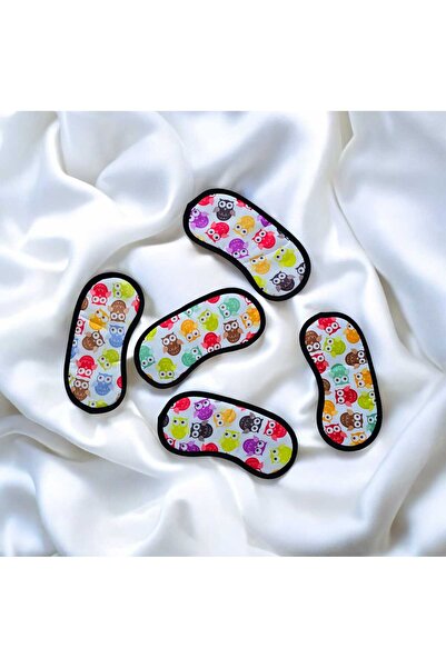 diclecollection 4Pcs Sleep Band Eye Patch Travel Eye Patch Yoga Eye Patch (Mi...