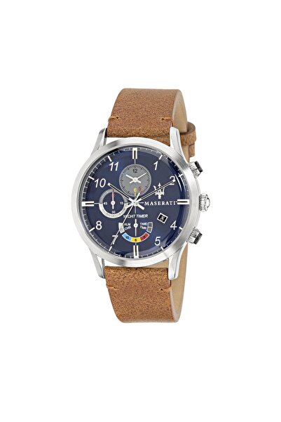 maserati watch Maserati Ricordo watch R8871625005, Yacht timer, 42mm case, br...