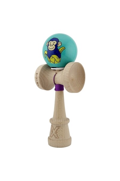 LEIBOO Kendama X, LEIBOO, Monkey, Super Sticky cu Cupe Mari, Mărime King V3