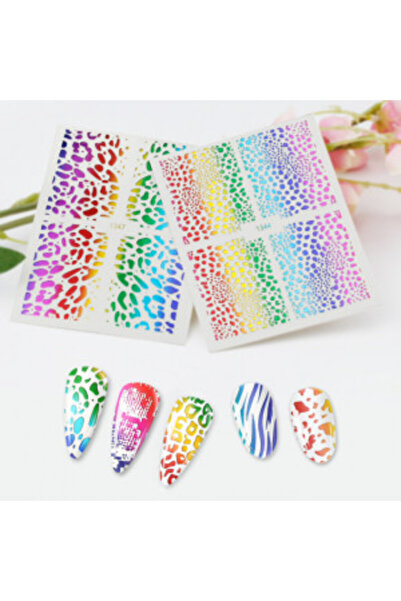 Pink Nails Autocolante pentru unghii cu imprimeu animal