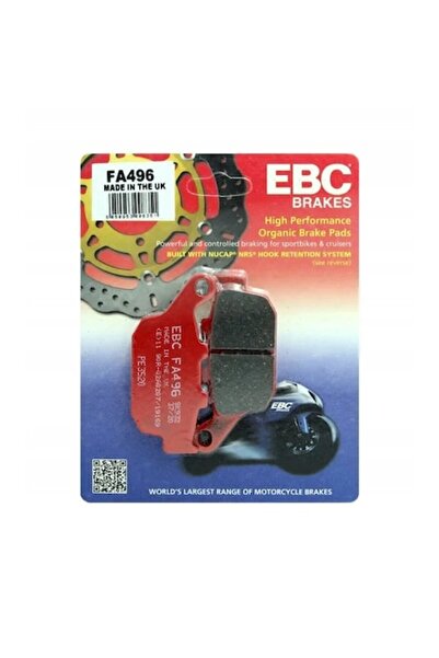 EBC Set plăcuțe de frână pentru FA496 spate