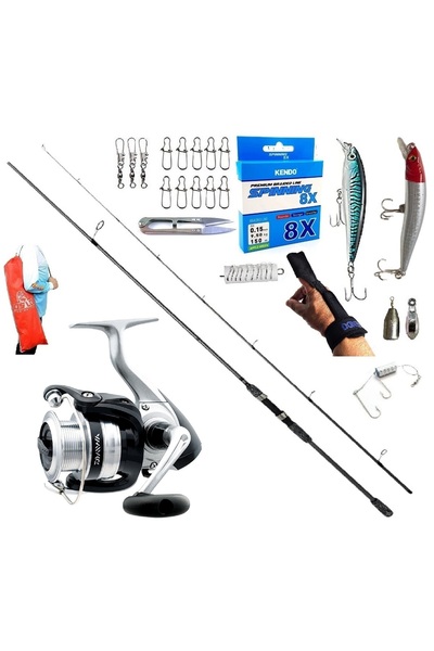 Okuma Wave Up 270cm 10-40gr Daiwa Strikeforce 2500 Rapala Maket Balık Spin Ol...