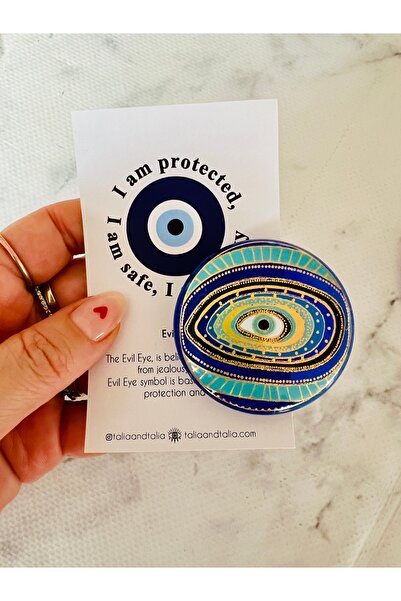 Talia&Talia Nazar Boncuğu Magnet – Evil Eye Buzdolabı Mıknatısı, Dekoratif & ...