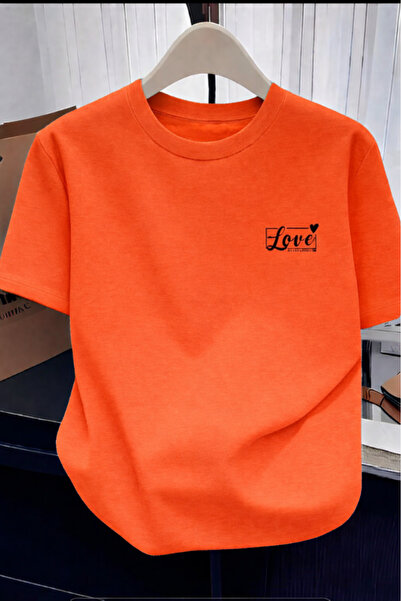 New Shine Unisex T-Shirt with Love Print