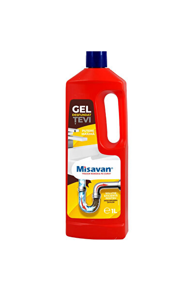 Misavan Gel pentru desfundat tevi 1l