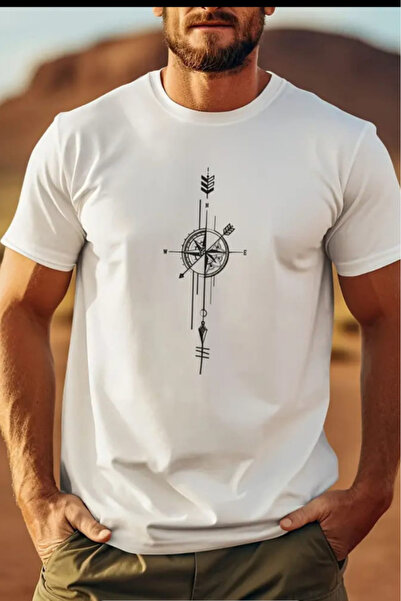 New Shine Compass Printed Unisex T-Shirt