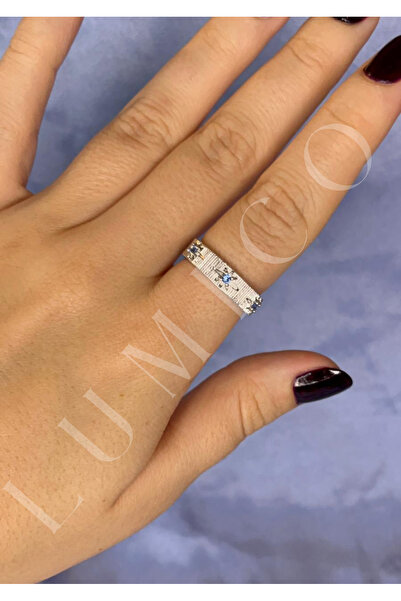 LUMİCOTAKI Princess Series – Zircon Stone Adjustable Pole Star Steel Ring |  ...
