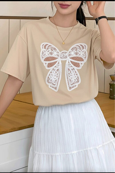 New Shine УНИСЕКС ТЕНИСКА С ПРИНТ НА ЛЪК