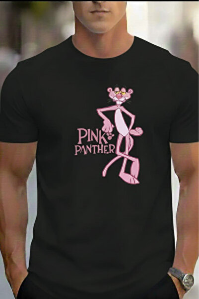 New Shine TRIOC UNISEX CU IMPRIMARE PANTERA ROZĂ