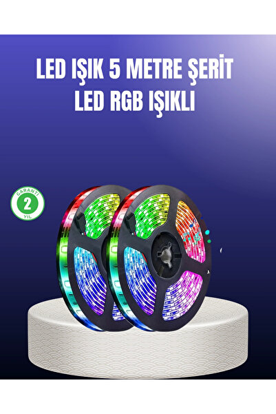 Epilons شريط LED موفر للطاقة RGB 5 متر