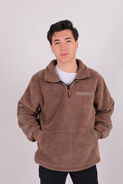 Five Pocket Ff23B6051 Erkek Peluş Mont