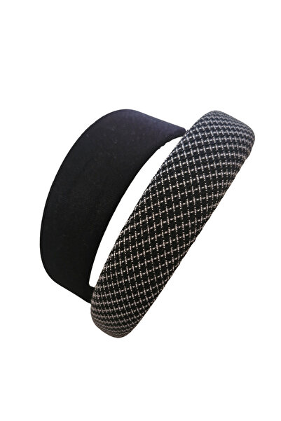 pegu baby collection Set of 2 Striped Crown Set with Filling and Black Velvet...