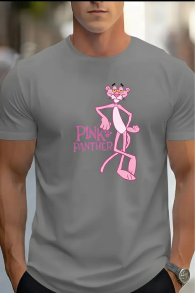 New Shine TRIOC UNISEX CU IMPRIMARE PANTERA ROZĂ