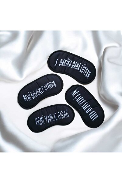 diclecollection 4-Piece Sleep Eye Mask Travel Eye Mask Yoga Eye Mask