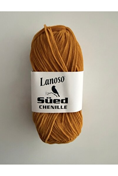 Lanoso Süed Chenille Hobi Örgü Çanta Süet İp 50gr