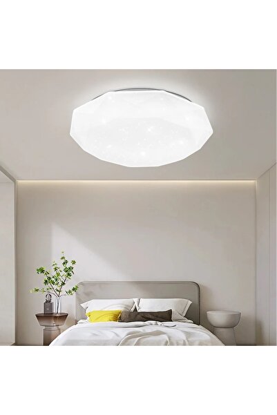 Alessandro DESIGN LED Ceiling Light, Diameter 49cm, Warm/Cool/Neutral Light, ...