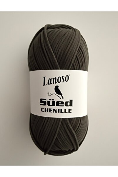 Lanoso Süed Chenille Hobi Örgü Çanta Süet İp 50gr