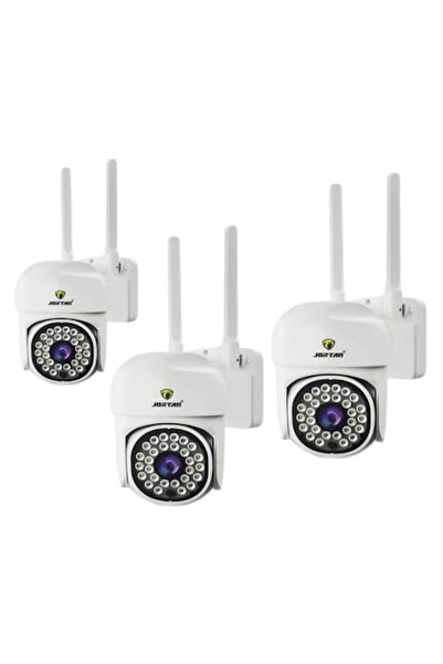 TLBShop Set of 3 Jortan Smart WIFI Surveillance Cameras