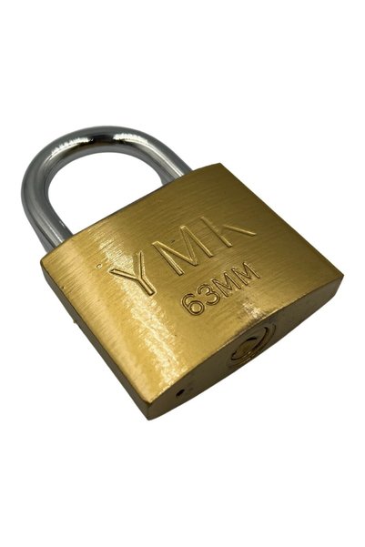 yuma kilit Ymk Padlock Short Yellow 1 Pack (6 Pieces) 63 mm