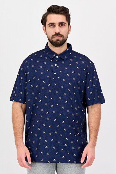 Greg Norman Men Sportswear Fit Short Sleeves Training Polo Shirt, Multicolor