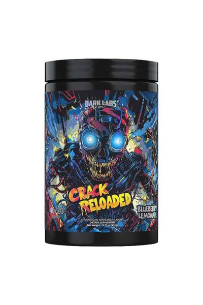 DARK LABS Crack Reloaded Preworkout With Hight Citrulline , Beta alanin 40 Se...