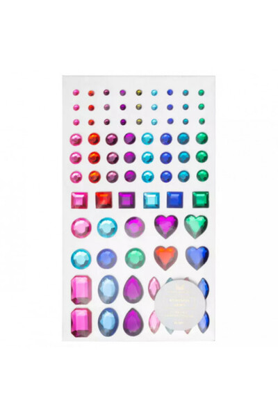 Pink Nails Mixed Crystals for Decoration Self Adhesive