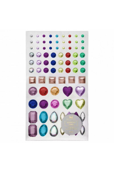 Pink Nails Rainbow Crystals for Decoration Self Adhesive