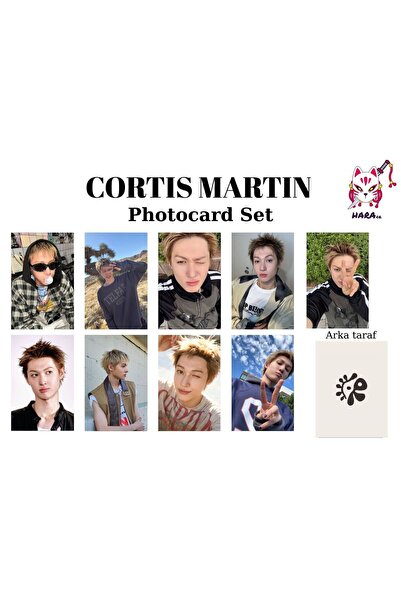 Hara Company Set fotokartica Cortis Martin (9 komada) Fanmade