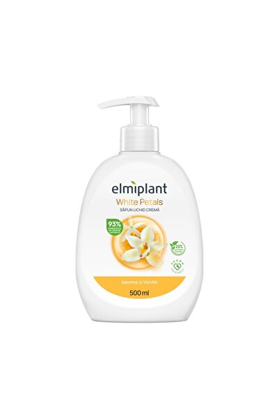 ELMIPLANT Set of 3 x Elmiplant Cream Liquid Soap, Jasmine and Vanilla 500 ml