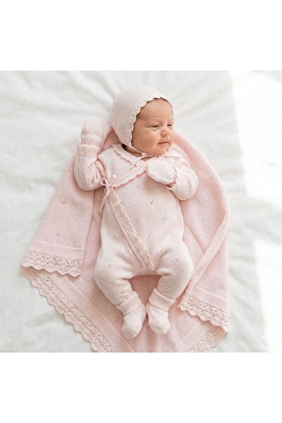 LisaLoom طقم خروج من المستشفى للأطفال البنات مكون من بأزرار على الجهتين قطع -...