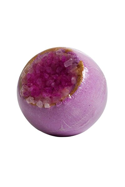 Pokhara Set of 4 x Effervescent Bath Bombs, Strawberry, 100 g,