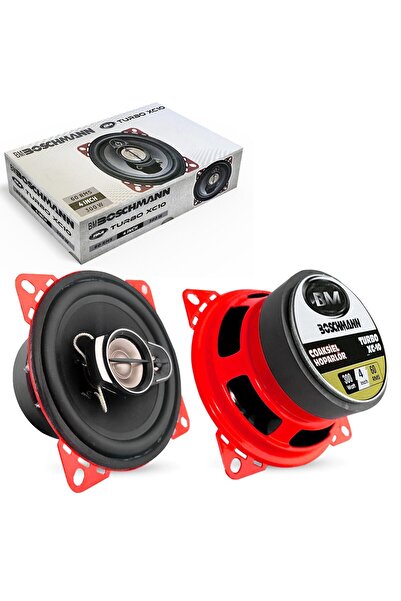 Boschmann XC-10 Turbo Oto Koaksiyel Hoparlör 10cm 300 Watt Tweeterli 2 Adet
