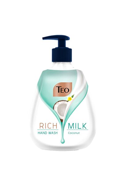 Teo Set 4 x Sapun Lichid Rich Milk Coconut, 400 ml