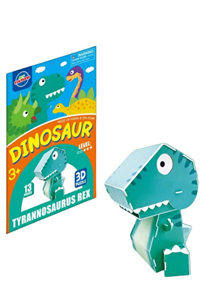 Generic أحجية ديناصورات ثلاثية الأبعاد للأطفال، أحجية تركيبية من إسفنج EVA - ...