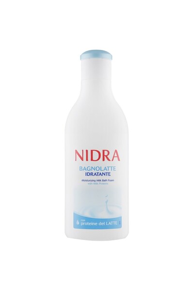 Nidra Set 4 x Spuma de Baie Latte cu Proteine din Lapte, 750 ml