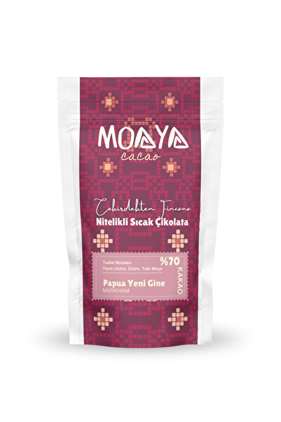 Moaya Cacao Papua Yeni Gine Nitelikli Sıcak Çikolata