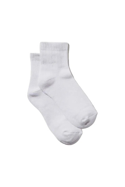 Onlyy wezzy Beyaz Kolej Çorap 3'lü
