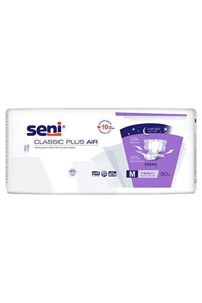 Seni Classic Plus Air Medium incontinence diapers 30 pcs